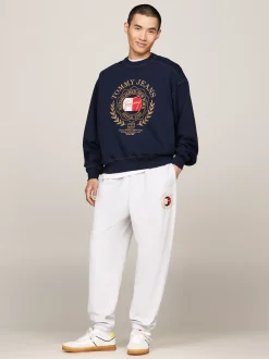 Bluzy Dresowe & Z Kapturem*Tommy Hilfiger Bluza Z Kolekcji Prep Explorer DARK NIGHT NAVY