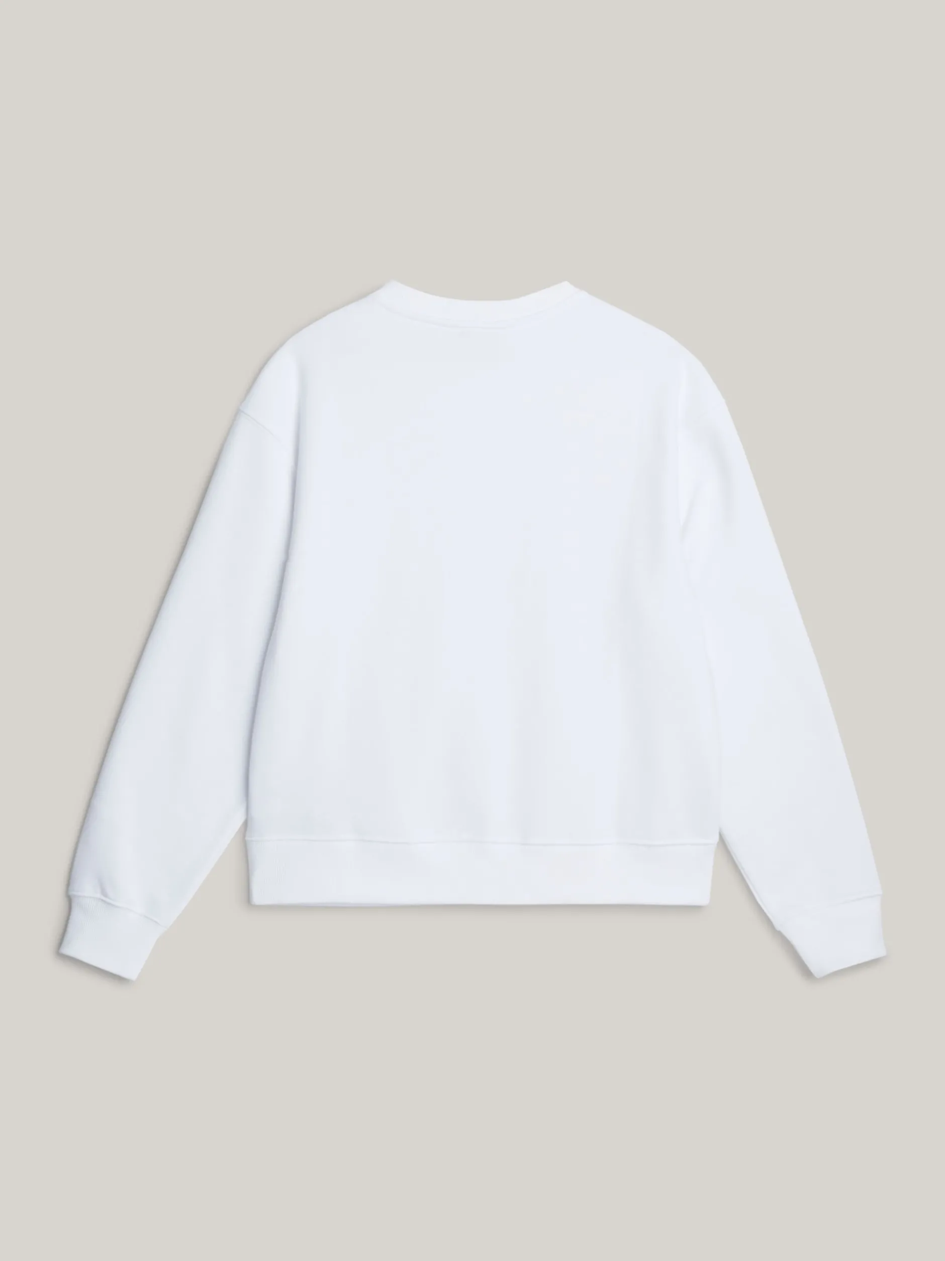 Bluzy Dresowe & Z Kapturem*Tommy Hilfiger Bluza Z Logo Z Kolekcji Adaptive TH OPTIC WHITE