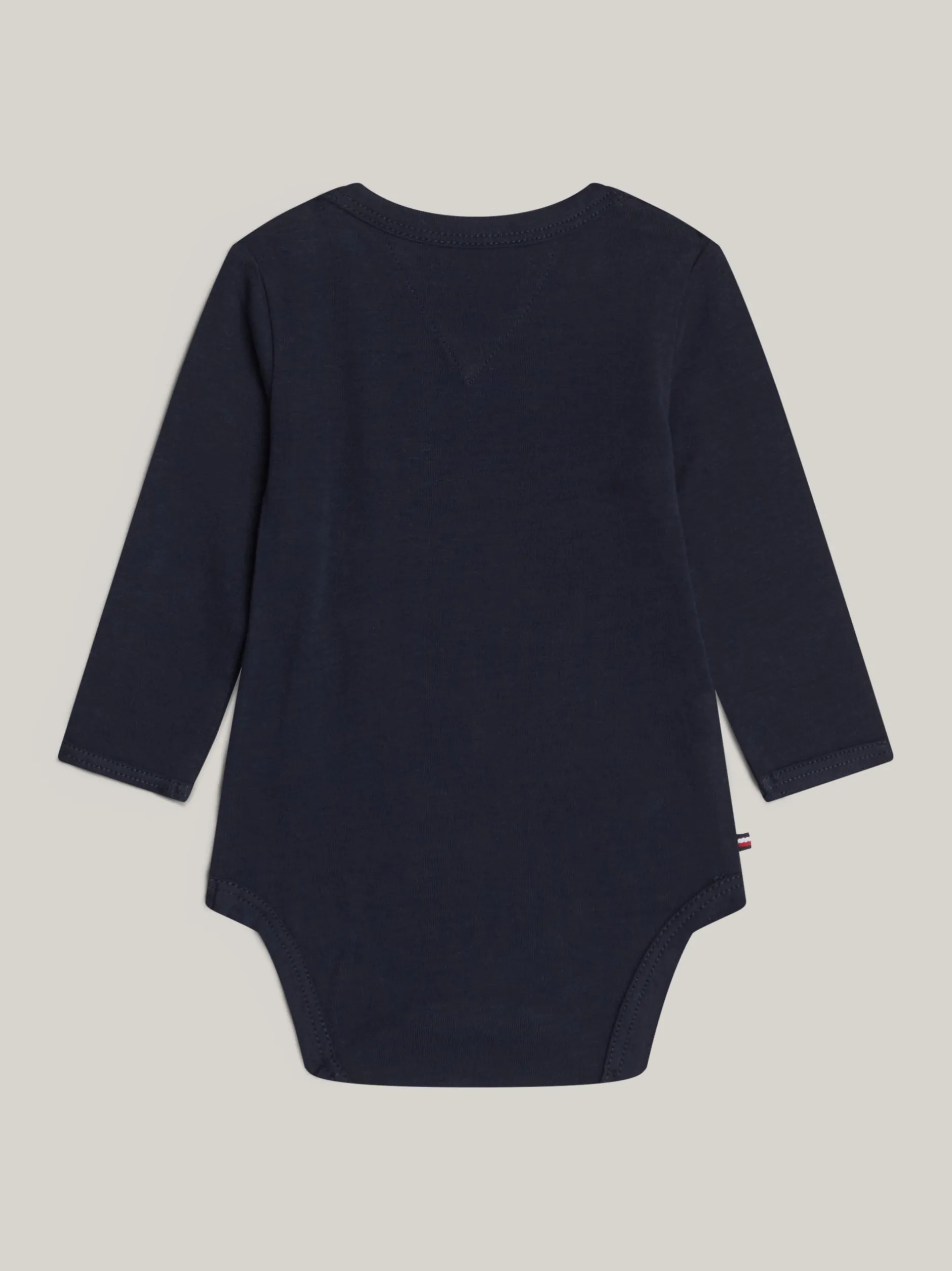 Dziewczynki|Chłopcy*Tommy Hilfiger Body Z Długim Rękawem I Logo Hilfiger Monotype DESERT SKY