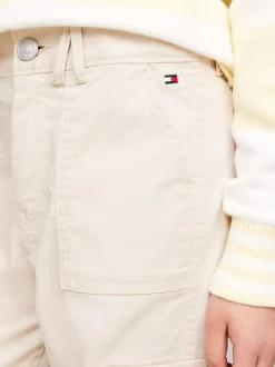 Spodnie, Szorty I Spódnice*Tommy Hilfiger Bojówki O Luźnym Kroju CLASSIC BEIGE