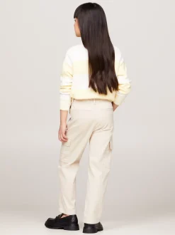 Spodnie, Szorty I Spódnice*Tommy Hilfiger Bojówki O Luźnym Kroju CLASSIC BEIGE