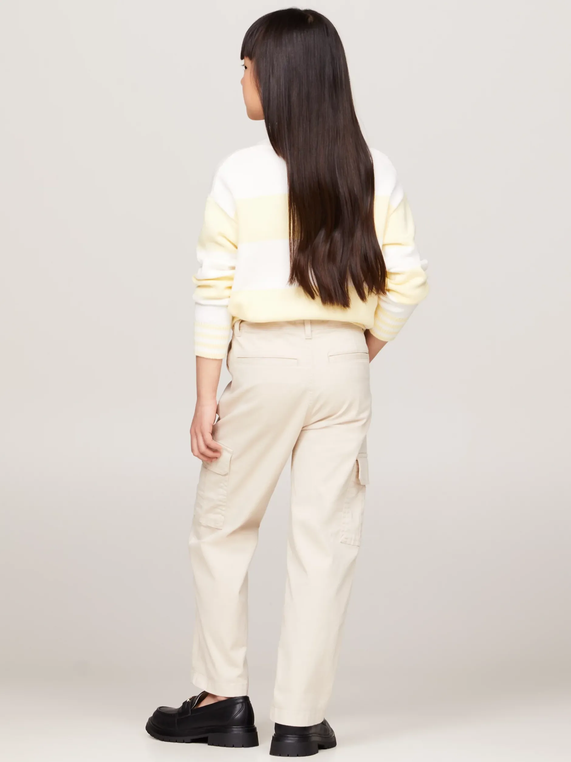 Spodnie, Szorty I Spódnice*Tommy Hilfiger Bojówki O Luźnym Kroju CLASSIC BEIGE