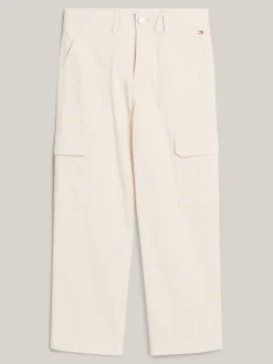 Spodnie, Szorty I Spódnice*Tommy Hilfiger Bojówki O Luźnym Kroju CLASSIC BEIGE