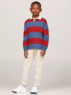 Spodnie I Szorty*Tommy Hilfiger Bojówki Z Prostymi Nogawkami CLASSIC BEIGE
