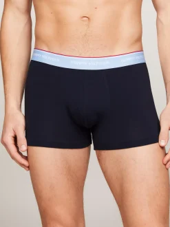 Kąpielówki|Multipacks*Tommy Hilfiger Bokserki Trunks Premium Essential, 3 Pary WELL WATER/STONEWASH/METRO MAUVE