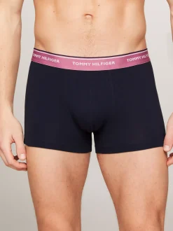 Kąpielówki|Multipacks*Tommy Hilfiger Bokserki Trunks Premium Essential, 3 Pary WELL WATER/STONEWASH/METRO MAUVE