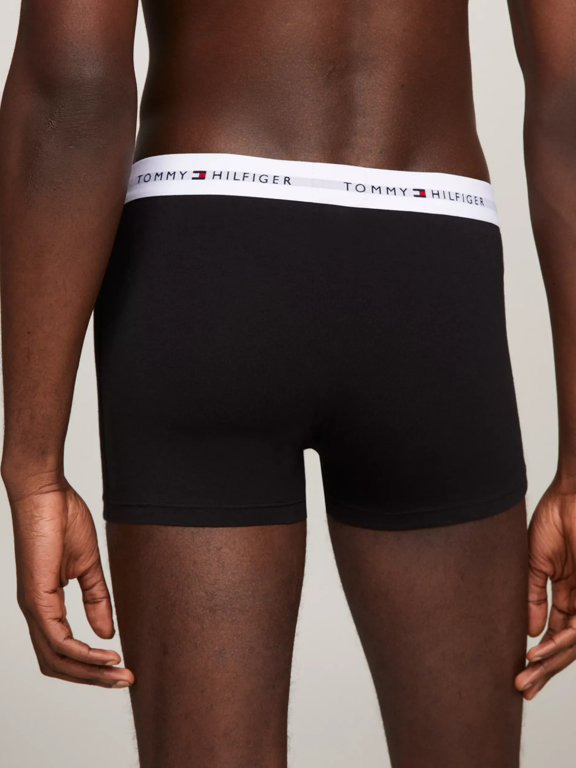 Kąpielówki|Multipacks*Tommy Hilfiger Bokserki Trunks Signature Essential, 5 Par BLACK/BLACK/BLACK/BLACK/BLACK