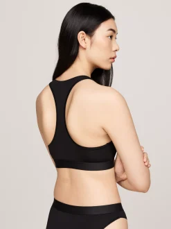 Biustonosze|Bielizna*Tommy Hilfiger Braletka Bez Podszewki Z Logo BLACK