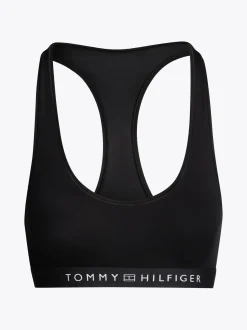 Biustonosze|Bielizna*Tommy Hilfiger Braletka Bez Podszewki Z Logo BLACK