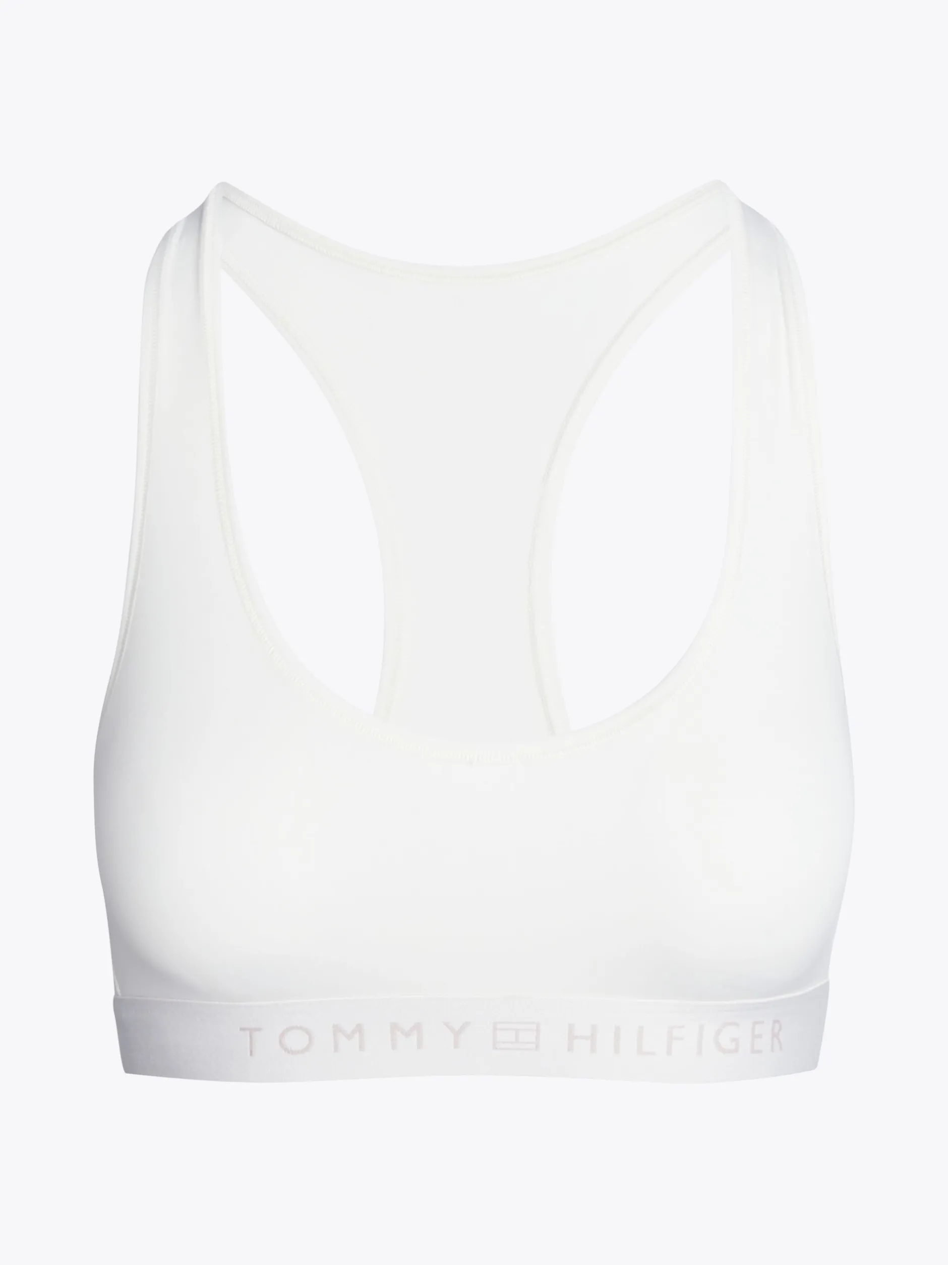 Biustonosze|Bielizna*Tommy Hilfiger Braletka Bez Podszewki Z Logo IVORY