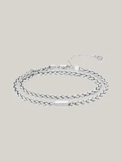 Biżuteria*Tommy Hilfiger Bransoletka Z łańcuszka Ze Stali Nierdzewnej SILVER