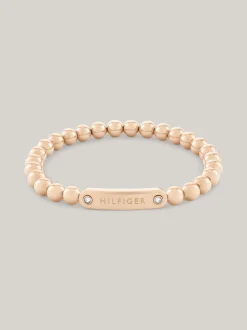 Biżuteria*Tommy Hilfiger Bransoletka Z Koralików W Kolorze Różowego Złota ROSE GOLD