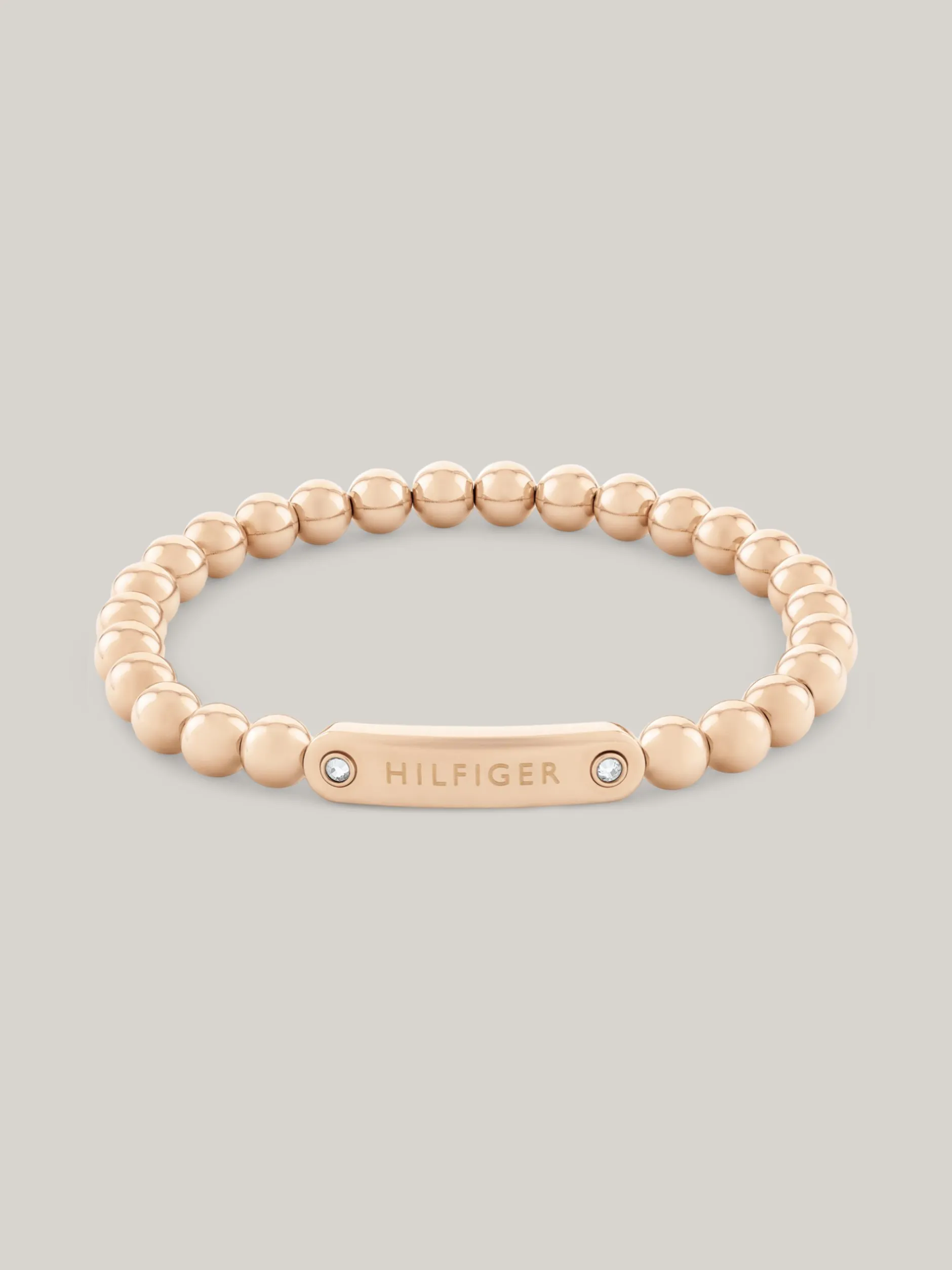 Biżuteria*Tommy Hilfiger Bransoletka Z Koralików W Kolorze Różowego Złota ROSE GOLD