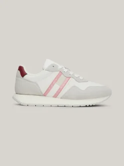 Sneakersy*Tommy Hilfiger Buty Do Biegania O Mieszanej Fakturze STRATUS GREY