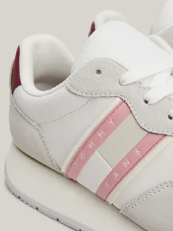 Sneakersy*Tommy Hilfiger Buty Do Biegania O Mieszanej Fakturze STRATUS GREY