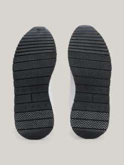 Sneakersy*Tommy Hilfiger Buty Do Biegania O Mieszanej Fakturze WHITE