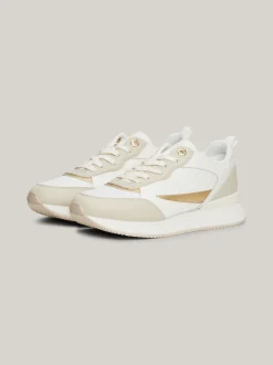 Sneakersy*Tommy Hilfiger Buty Do Biegania Z Monogramem TH CLASSIC KHAKI/NEUTRAL
