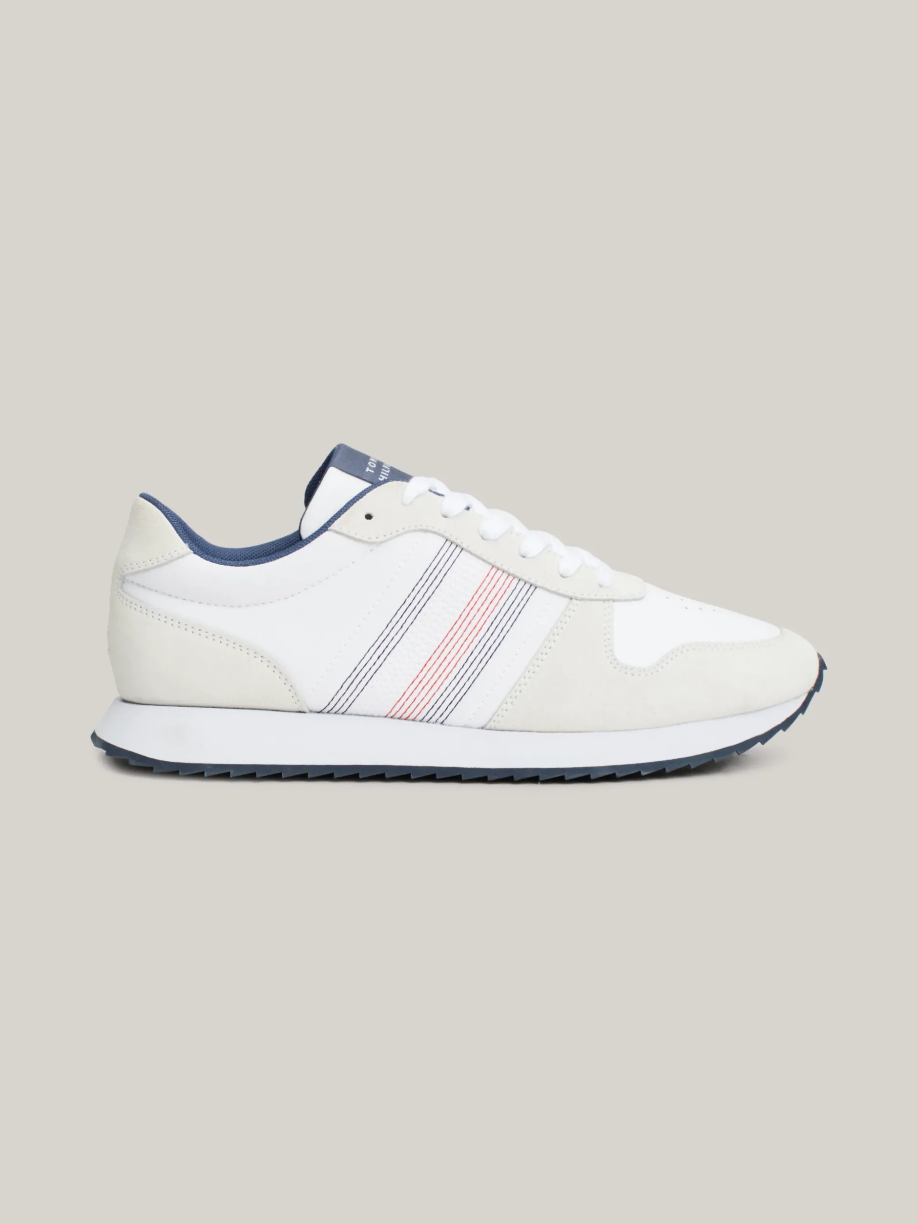 White Trainers|Sneakersy*Tommy Hilfiger Buty Do Biegania Z Ząbkowaną Podeszwą WHITE