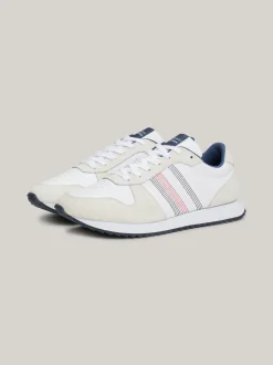 White Trainers|Sneakersy*Tommy Hilfiger Buty Do Biegania Z Ząbkowaną Podeszwą WHITE