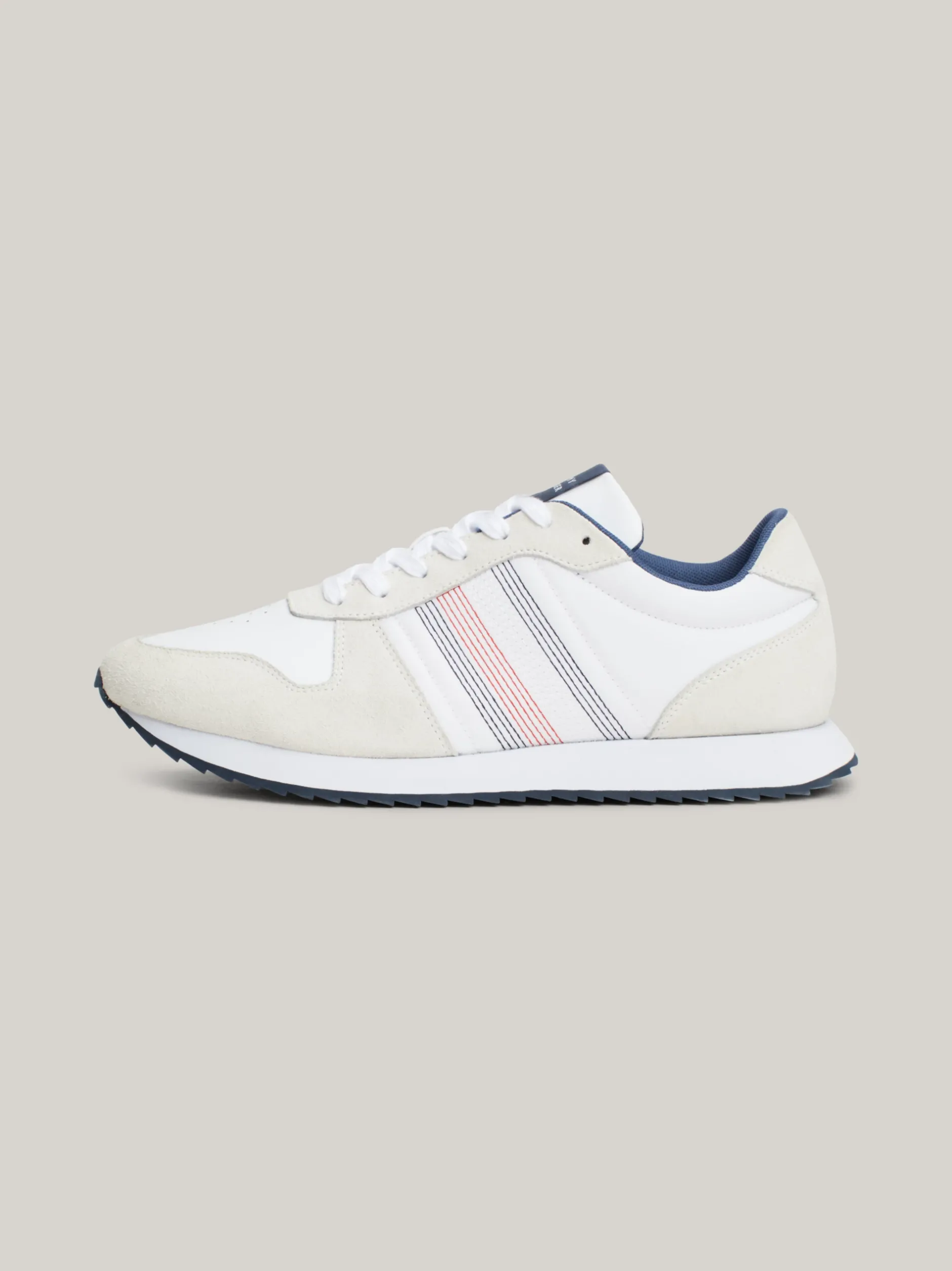 White Trainers|Sneakersy*Tommy Hilfiger Buty Do Biegania Z Ząbkowaną Podeszwą WHITE