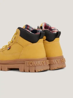 Obuwie I Akcesoria*Tommy Hilfiger Buty Do Kostki Na Podeszwie Z Protektorem OCHRE/BLACK