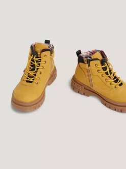 Obuwie I Akcesoria*Tommy Hilfiger Buty Do Kostki Na Podeszwie Z Protektorem OCHRE/BLACK
