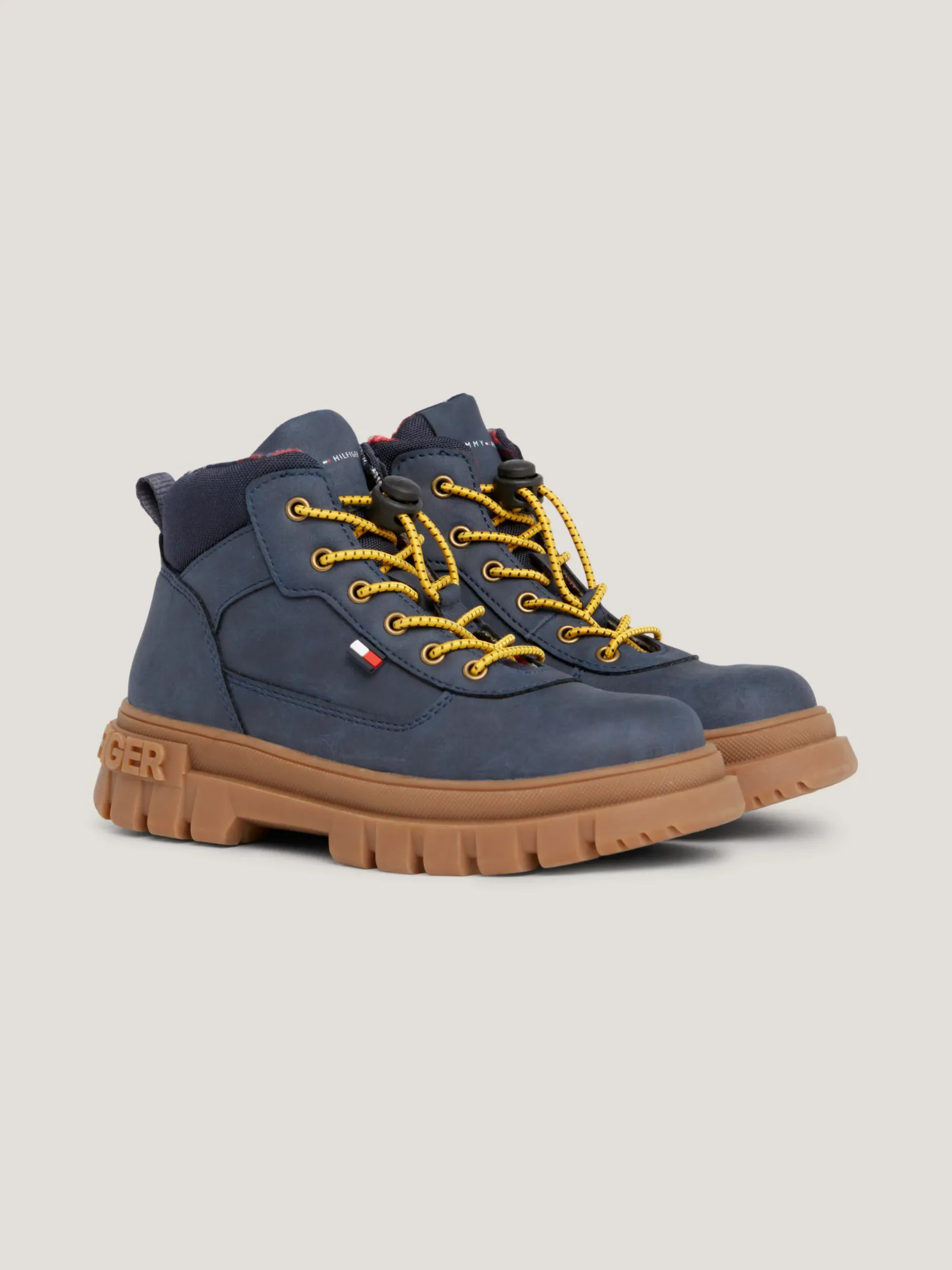 Obuwie I Akcesoria*Tommy Hilfiger Buty Do Kostki Na Podeszwie Z Protektorem BLUE