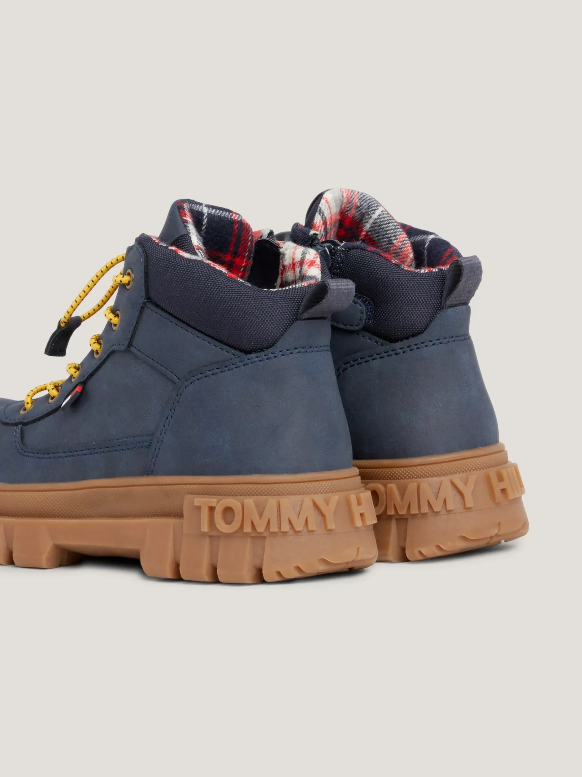 Obuwie I Akcesoria*Tommy Hilfiger Buty Do Kostki Na Podeszwie Z Protektorem BLUE