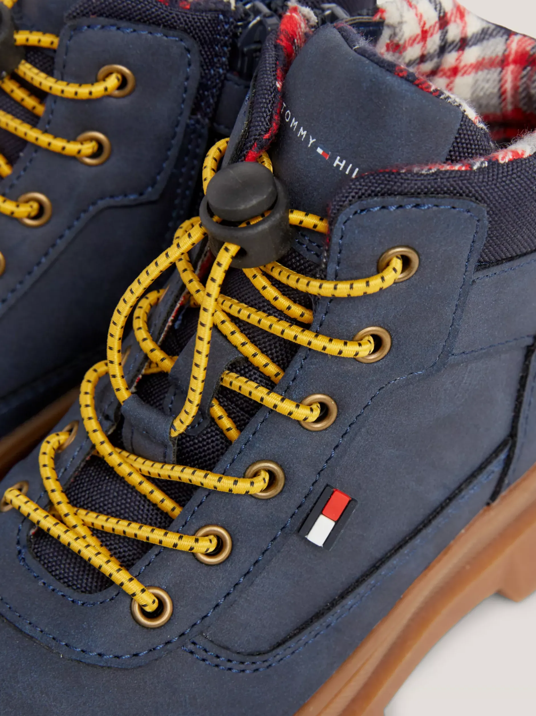 Obuwie I Akcesoria*Tommy Hilfiger Buty Do Kostki Na Podeszwie Z Protektorem BLUE