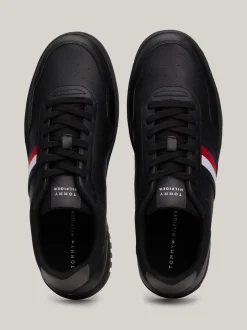 Sneakersy*Tommy Hilfiger Buty Do Koszykówki Z Sygnowaną Taśmą BLACK