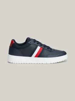 Sneakersy*Tommy Hilfiger Buty Do Koszykówki Z Sygnowaną Taśmą DESERT SKY