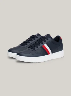 Sneakersy*Tommy Hilfiger Buty Do Koszykówki Z Sygnowaną Taśmą DESERT SKY