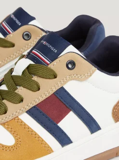Obuwie I Akcesoria|Obuwie I Akcesoria*Tommy Hilfiger Buty Sportowe Dla Obu Płci Z Flagą OFF WHITE/MULTICOLOR