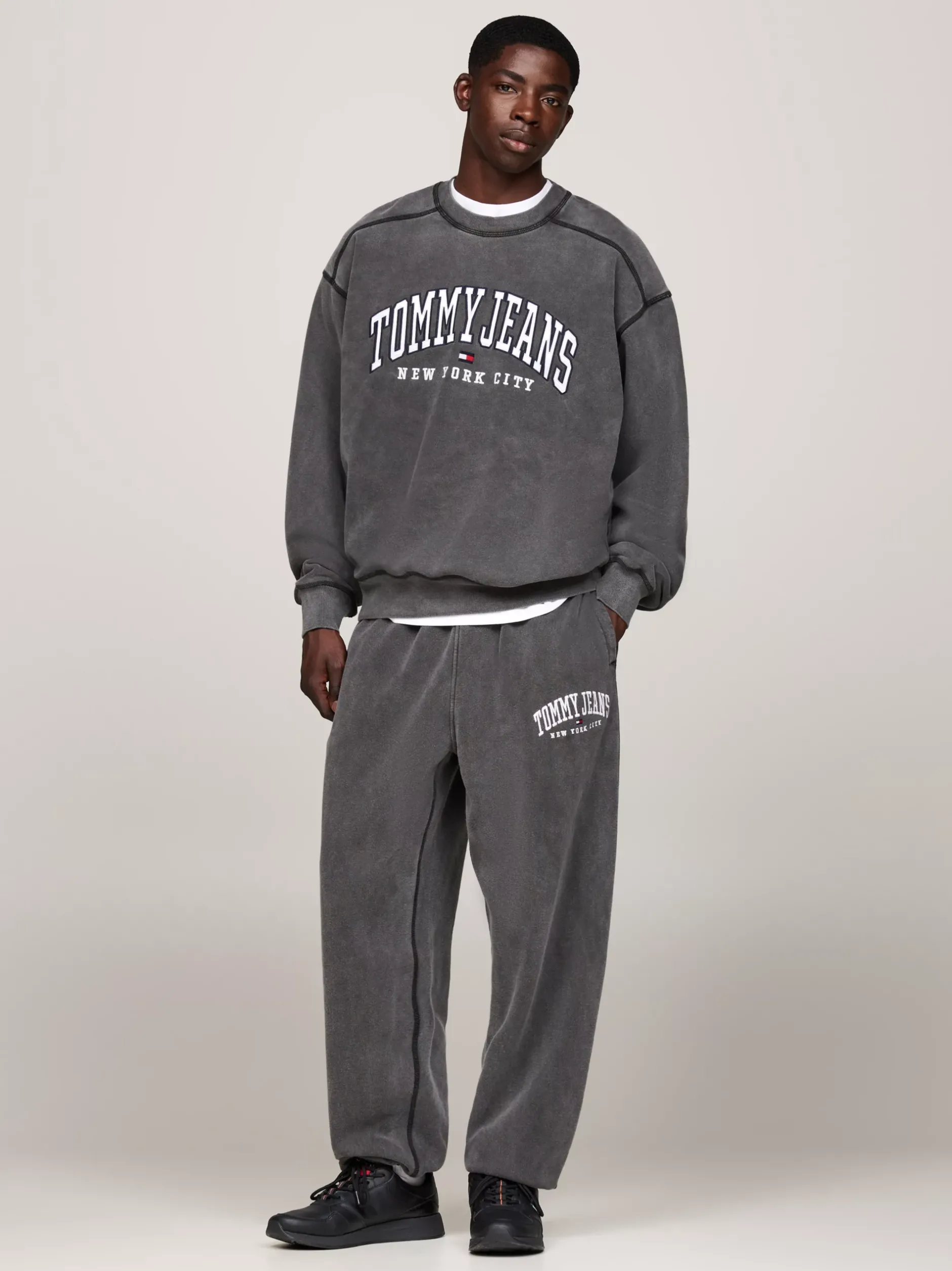 Sneakersy*Tommy Hilfiger Buty Sportowe Do Biegania Z Logo BLACK