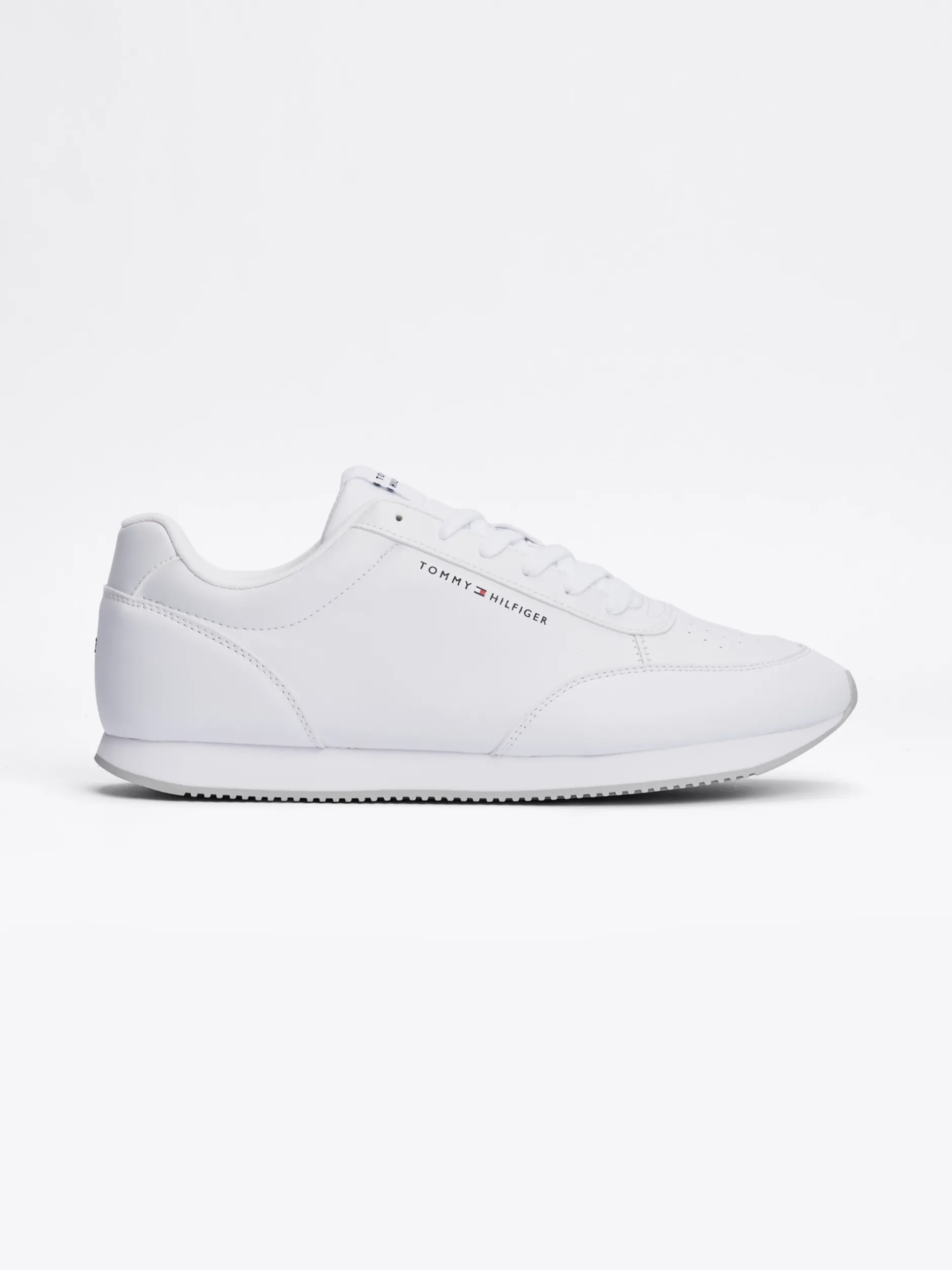 White Trainers|Sneakersy*Tommy Hilfiger Buty Sportowe Do Biegania Z Flagą Essential WHITE
