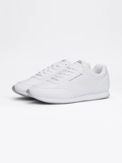 White Trainers|Sneakersy*Tommy Hilfiger Buty Sportowe Do Biegania Z Flagą Essential WHITE