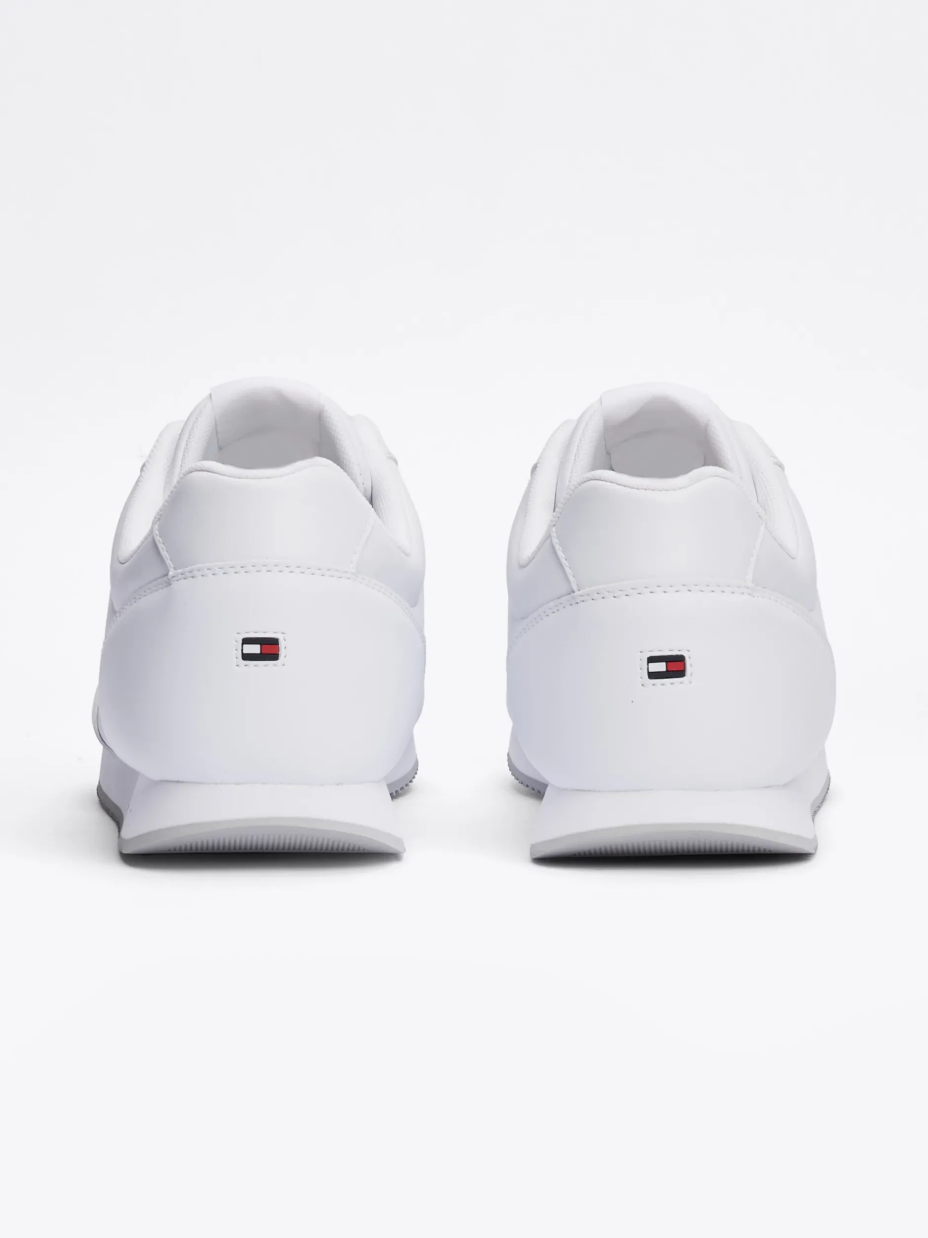 White Trainers|Sneakersy*Tommy Hilfiger Buty Sportowe Do Biegania Z Flagą Essential WHITE