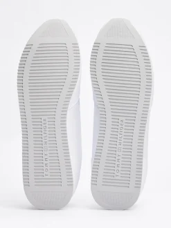 White Trainers|Sneakersy*Tommy Hilfiger Buty Sportowe Do Biegania Z Flagą Essential WHITE