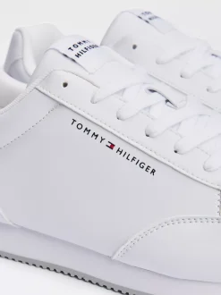 White Trainers|Sneakersy*Tommy Hilfiger Buty Sportowe Do Biegania Z Flagą Essential WHITE