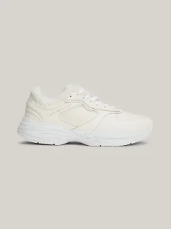 Sneakersy*Tommy Hilfiger Buty Sportowe Do Biegania Na Grubej Podeszwie ANCIENT WHITE