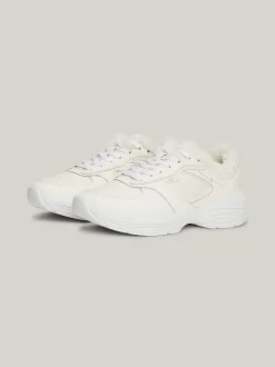Sneakersy*Tommy Hilfiger Buty Sportowe Do Biegania Na Grubej Podeszwie ANCIENT WHITE
