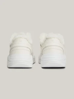 Sneakersy*Tommy Hilfiger Buty Sportowe Do Biegania Na Grubej Podeszwie ANCIENT WHITE