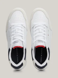 White Trainers|Sneakersy*Tommy Hilfiger Buty Sportowe Essential Z Kolorowym Designem WHITE