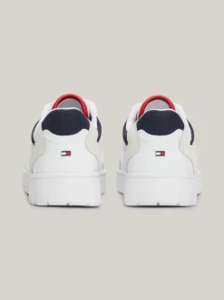 White Trainers|Sneakersy*Tommy Hilfiger Buty Sportowe Essential Z Kolorowym Designem WHITE