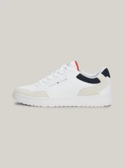 White Trainers|Sneakersy*Tommy Hilfiger Buty Sportowe Essential Z Kolorowym Designem WHITE
