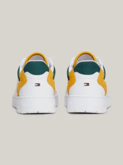 White Trainers|Sneakersy*Tommy Hilfiger Buty Sportowe Essential Z Kolorowym Designem CITY YELLOW