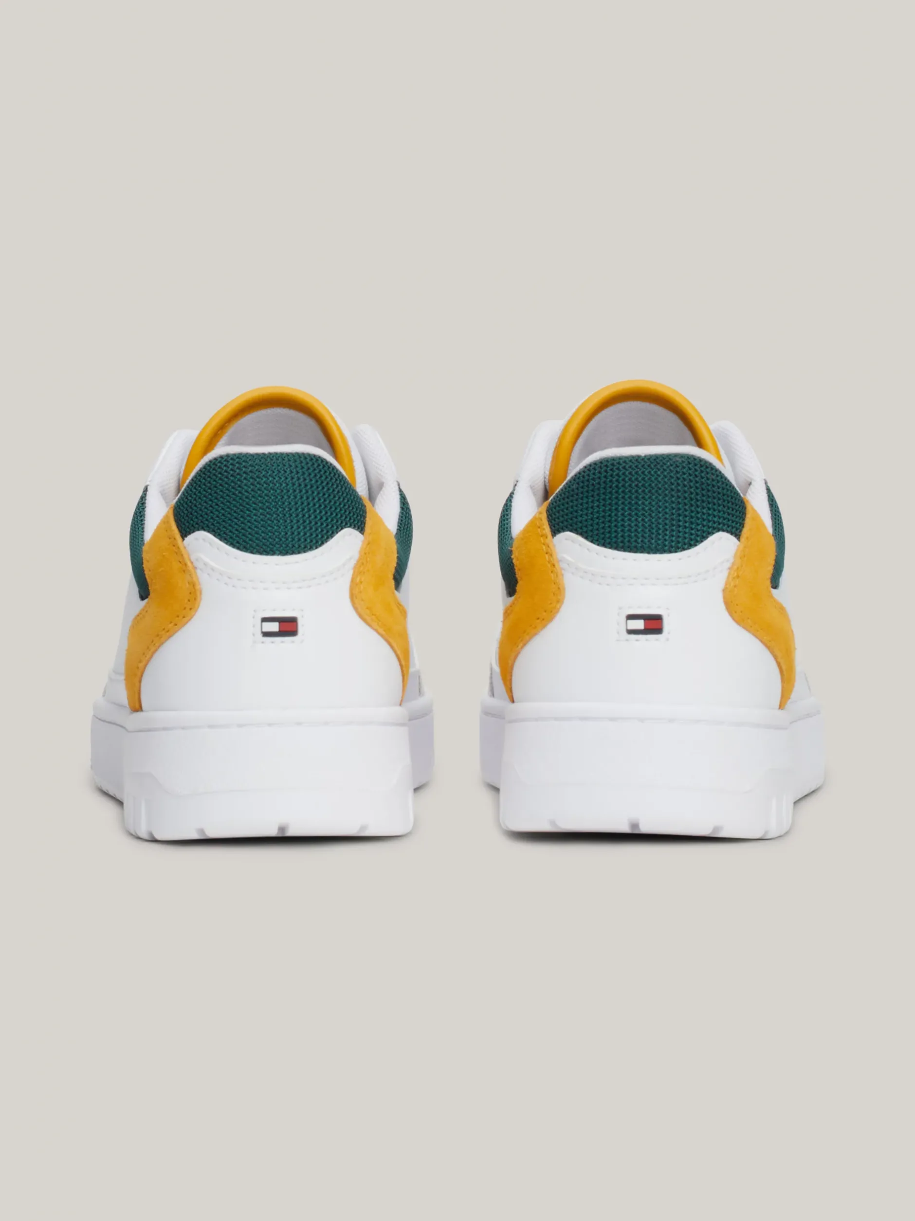 White Trainers|Sneakersy*Tommy Hilfiger Buty Sportowe Essential Z Kolorowym Designem CITY YELLOW