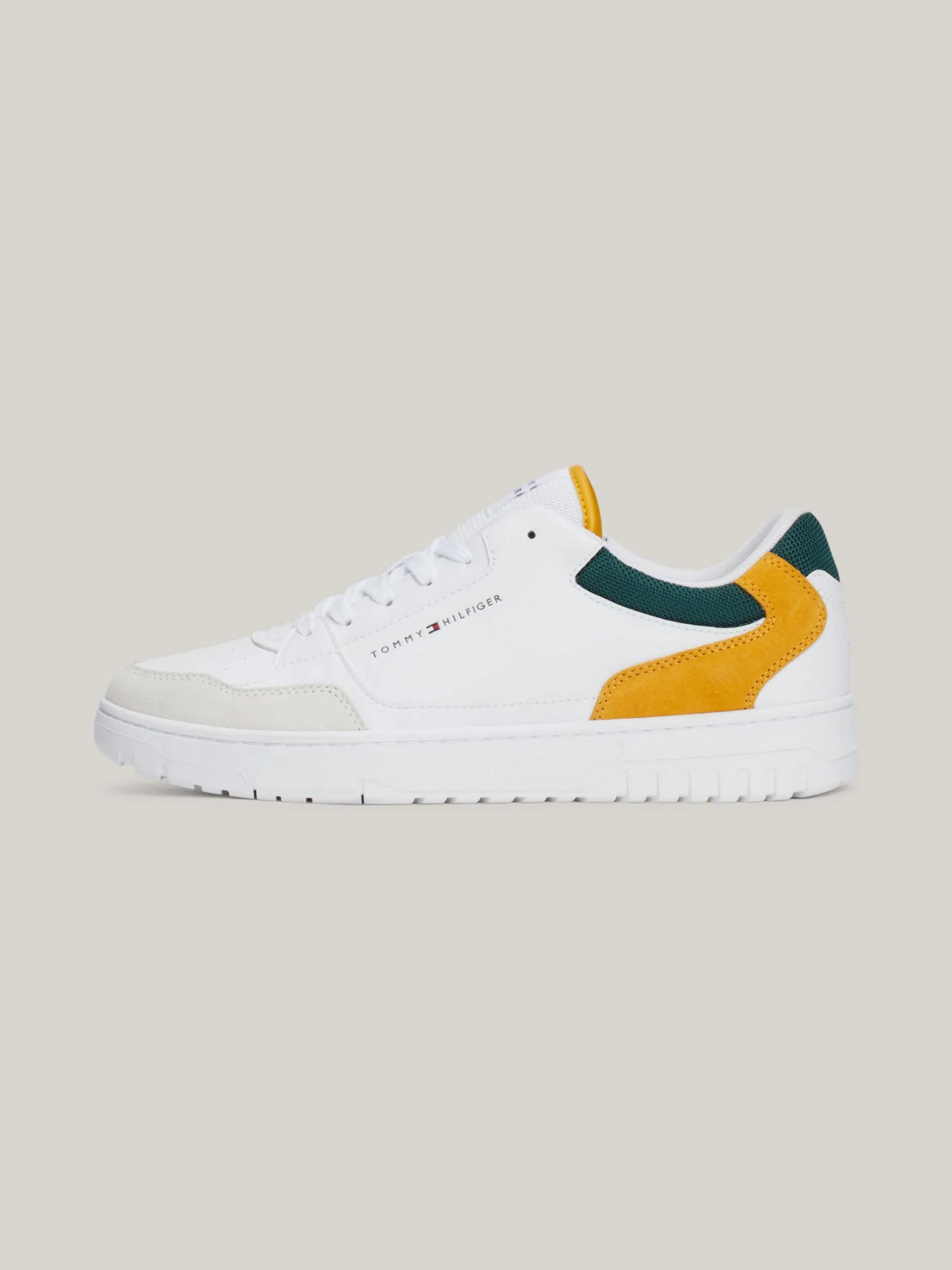 White Trainers|Sneakersy*Tommy Hilfiger Buty Sportowe Essential Z Kolorowym Designem CITY YELLOW