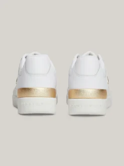 Sneakersy*Tommy Hilfiger Buty Sportowe Na Grubej Podeszwie WHITE