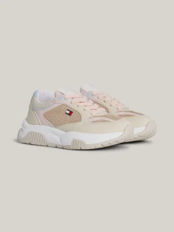 Obuwie I Akcesoria*Tommy Hilfiger Buty Sportowe Na Grubych Podeszwach BEIGE/PINK